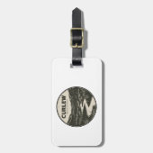 カーレウ国家草原アイダホ川 ラゲッジタグ (正面縦)