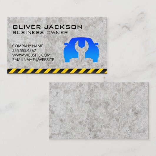 カーレンチロゴ 名刺 (正面/裏面)