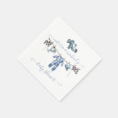 カーレーシングクロースレインボーイベビーシャワー スタンダードカクテルナプキン (角)