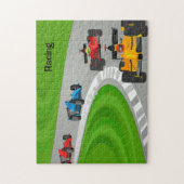 カーレーシングデザインパズル ジグソーパズル (縦)