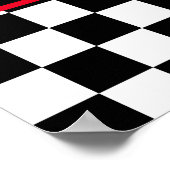 カーレーシングファンへようこそ ポスター (角)