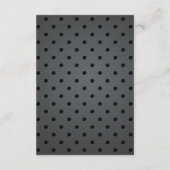 カーレーシングレーサーバー(ユダヤ教の)バル・ミツバー披露宴 エンクロージャーカード (裏面)