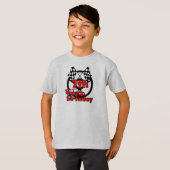 カーレースの第7誕生日 Tシャツ (正面フル)