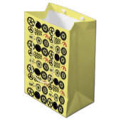 カーレースやモータースポーツ愛好家のために ミディアムペーパーバッグ (正面アングル)