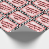 カーレースクリスマスラッピング紙 ラッピングペーパー (角)