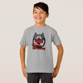 カーレース4th誕生日Tシャツとギフト Tシャツ (正面フル)