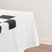 カーレース/チェスパターン+あなたのバックガー。&アイディア テーブルクロス (インサイチュ)