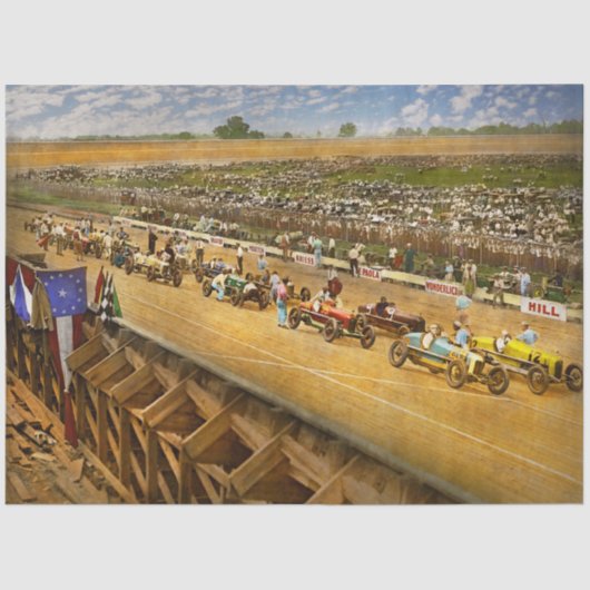 カーレース – ファーストレーンでの生活1925 薄葉紙 (正面)