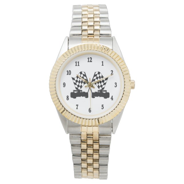 カーレース 腕時計 (正面)
