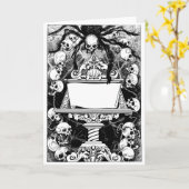 カーロスNeveの1947年のメキシコ頃さし絵 カード (黄色い花)