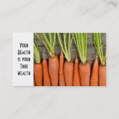 カーロットオンバーンウッド 名刺 (正面)