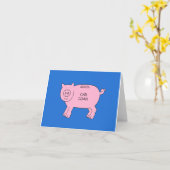 カーローンピギーバンク カード (黄色い花)