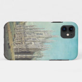 カーロ・ボッソリによるミラノ ドゥオーモ広場 1850年代 アート Case-Mate iPhoneケース (裏面(横))