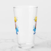 カーワッシュの豚のキャラクター タンブラーグラス (左)