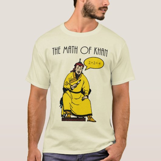 カーンの数学 Tシャツ (正面)