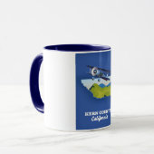 カーンカウンティカリフォルニア マグカップ (正面左)