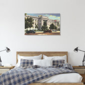 カーンカウンティコートハウスのビュー キャンバスプリント (インサイチュ (寝室))