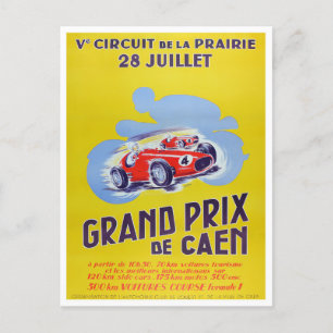 カーングランプリヴィンテージレース ポストカード