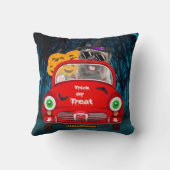 カーンテリアドライビングカーホラーハロウィーン クッション (裏面)