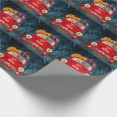 カーンテリアドライビングカーホラーハロウィーン ラッピングペーパー (角)