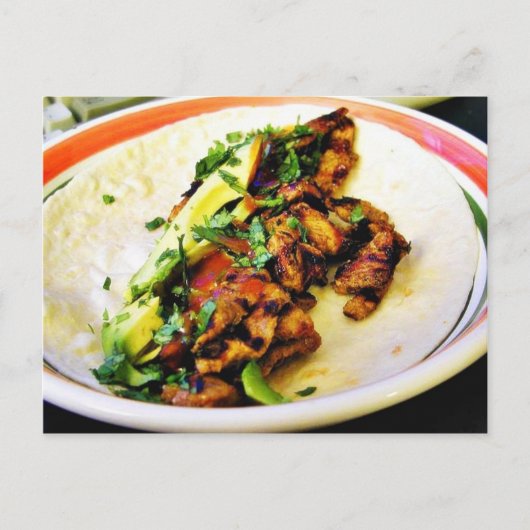 カーン浅田タコス ポストカード (正面)