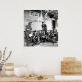 カーン・フランス第二次世界大戦のカナダ兵 ポスター (キッチン)