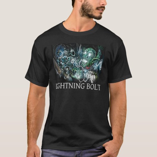 カーヴァンス&クリーチャー稲妻ボルト Tシャツ (正面)