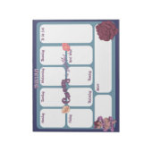 カーヴィーが美しい ノートパッド (回転)