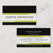 カー企業のドモダンハイテクZING 名刺 (正面/裏面)