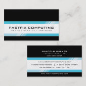 カー企業のドモダンハイテクZING 名刺 (正面/裏面)