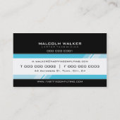 カー企業のドモダンハイテクZING 名刺 (裏面)