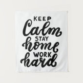 カー保ムステイホームワーク懸命 タペストリー (正面)