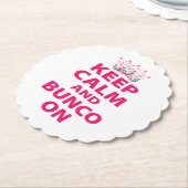 カー保ムバンコオンレトロおもしろいサイコロ ペーパーコースター (アングル)