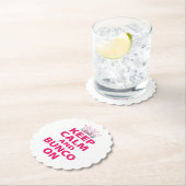 カー保ムバンコオンレトロおもしろいサイコロ ペーパーコースター (インサイチュ)