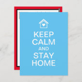 カー保ム&ステイホーム ポストカード (正面/裏面)