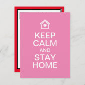 カー保ム&ステイホーム ポストカード (正面/裏面)