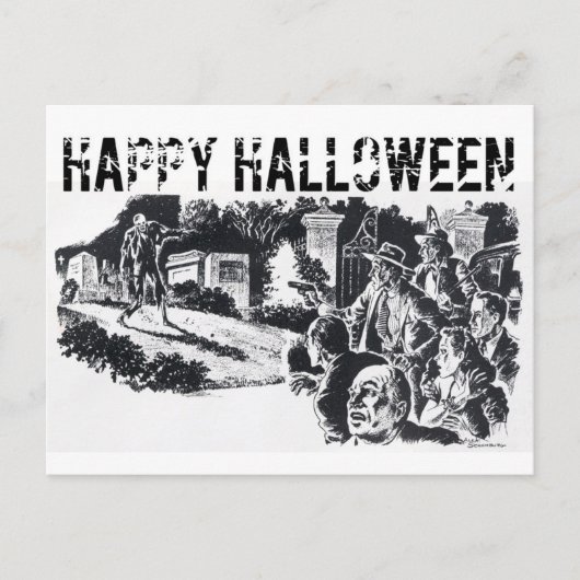 カー完全に死んでいなド ポストカード (正面)