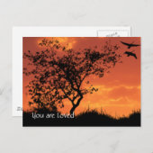 カー感動的ド1 ポストカード (正面/裏面)