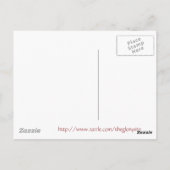 カー感動的ド1 ポストカード (裏面)