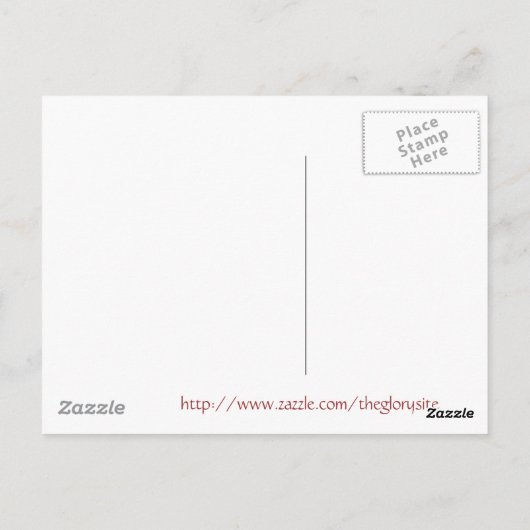 カー感動的ド1 ポストカード (裏面)