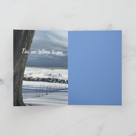 カー感動的ド カード (内部)