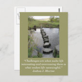 カー感動的ド、チャレンジ1 - ポストカード (正面/裏面)