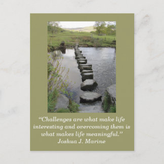 カー感動的ド、チャレンジ1 - ポストカード