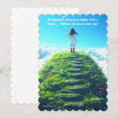 カー感動的ド – 魔法のメッセージ シーズンカード (正面/裏面)