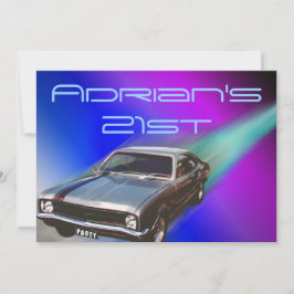 カー招待状 招待状