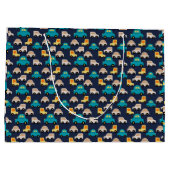 カー数々のマ漫画 ラージペーパーバッグ (裏面)