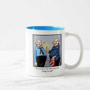 カー整備士おもしろいユーモアMug Gift ツートーンマグカップ