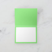 カー日本のド サンキューカード (内部)