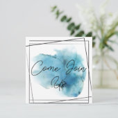 カー来ド・ブルーに参加 招待状 (スタンド正面)