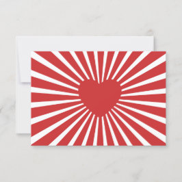 カー気にドの取り付け-ハート・バースト・シールド 招待状